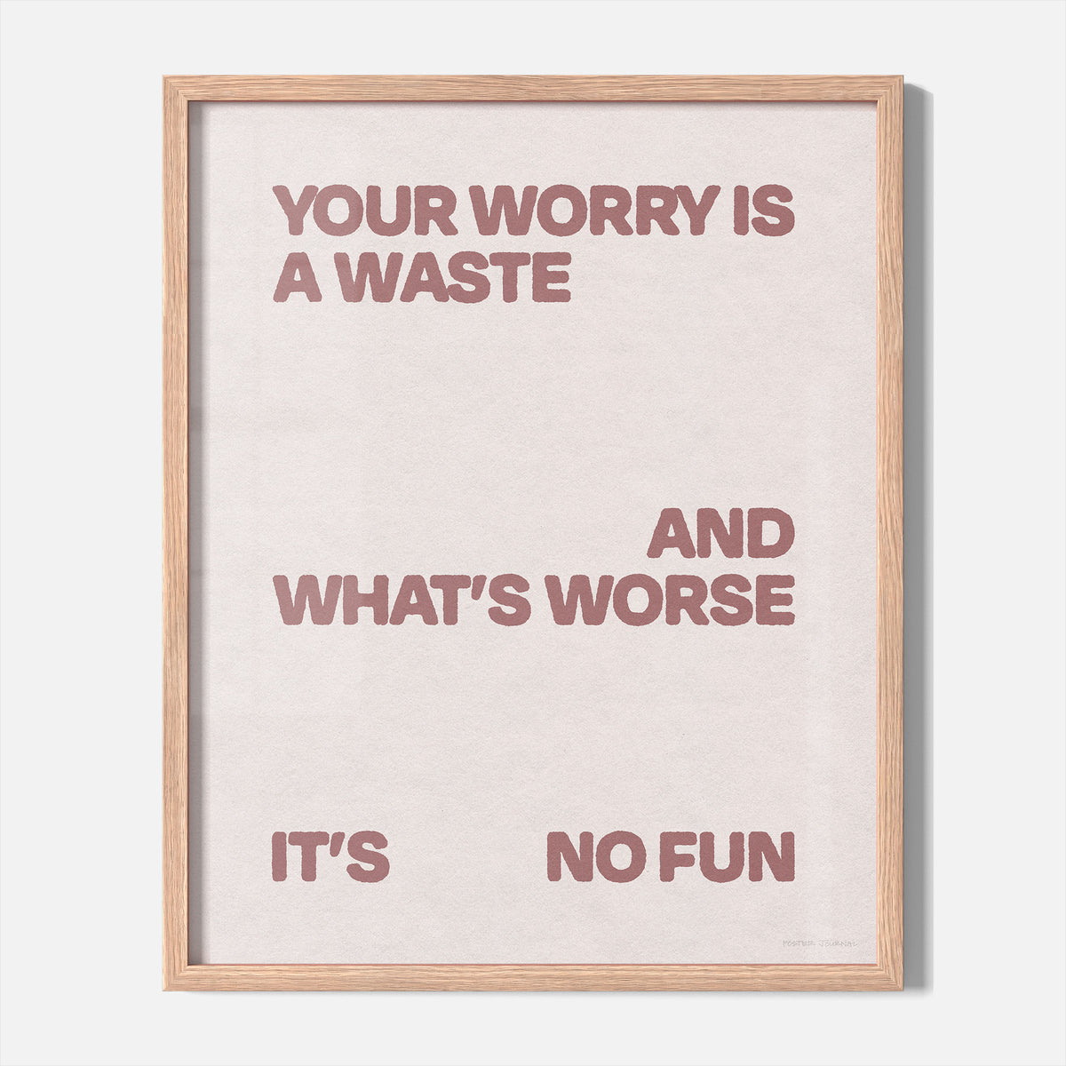 WORRY PRINT