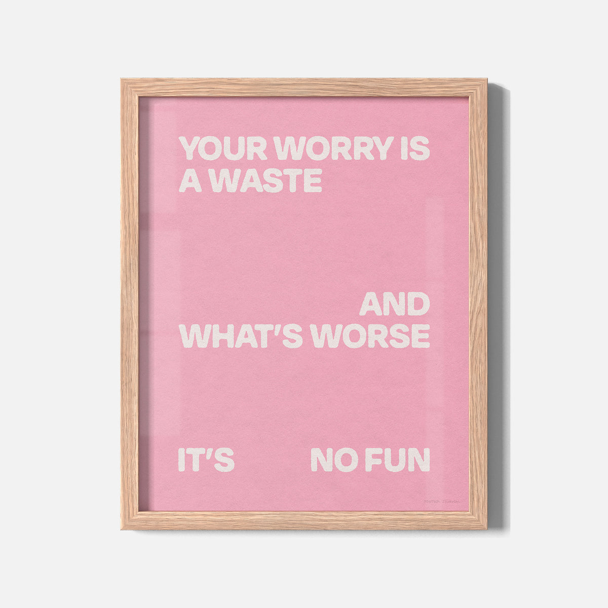 WORRY PRINT