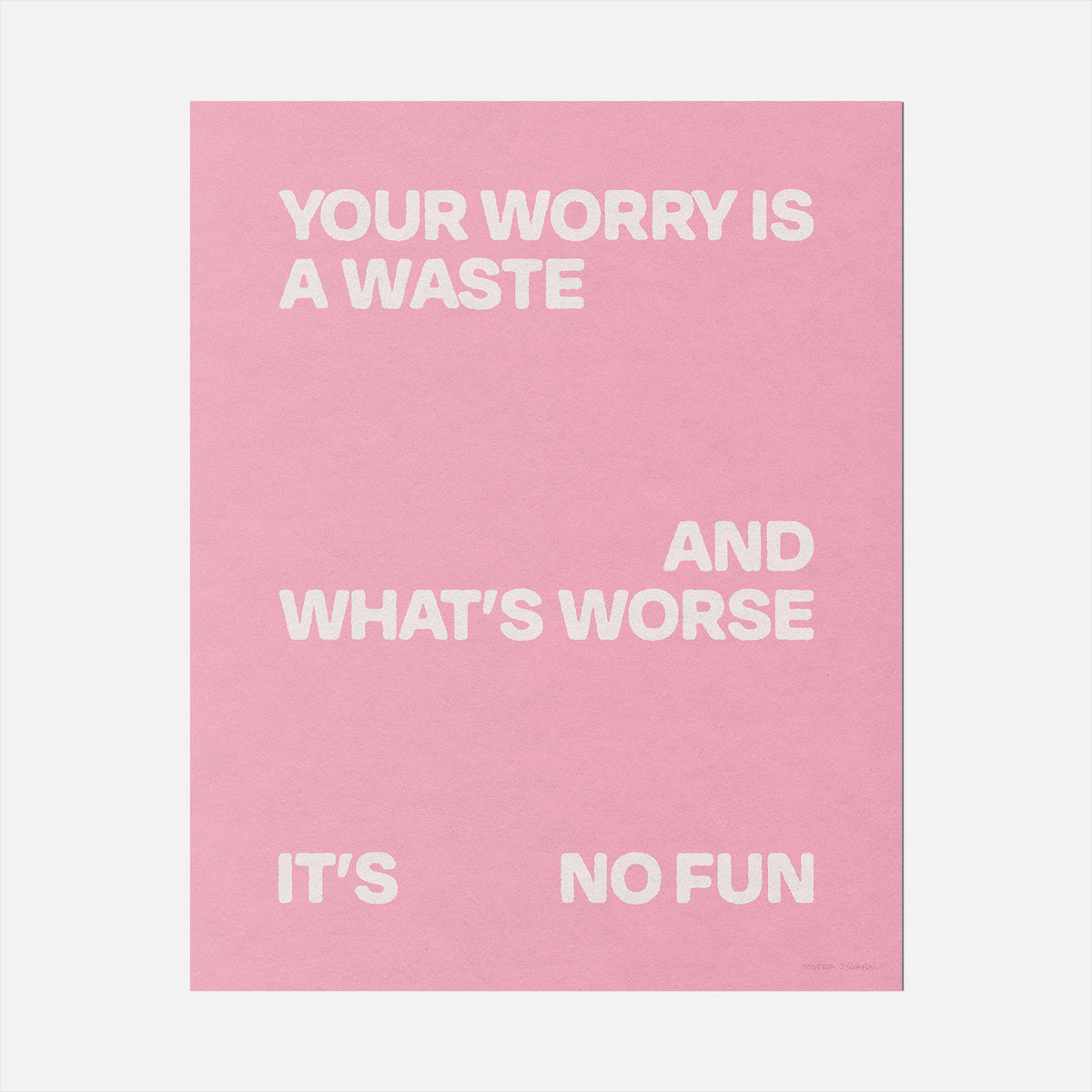 WORRY PRINT