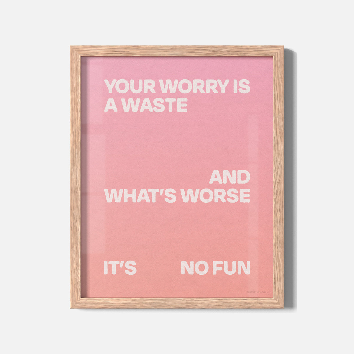 WORRY PRINT