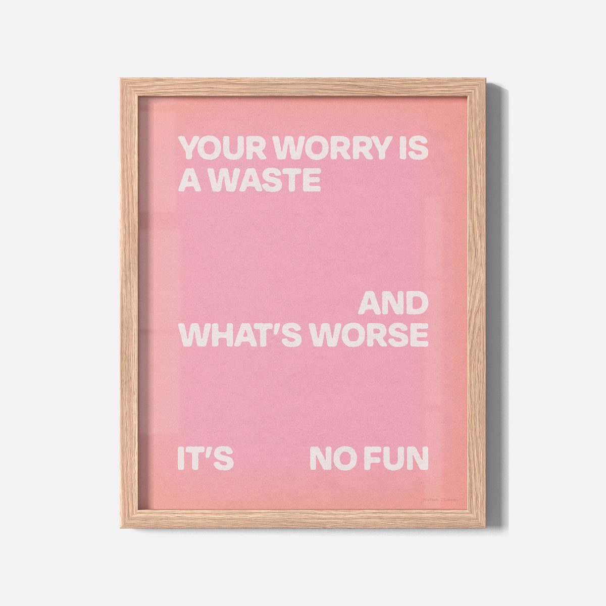 WORRY PRINT