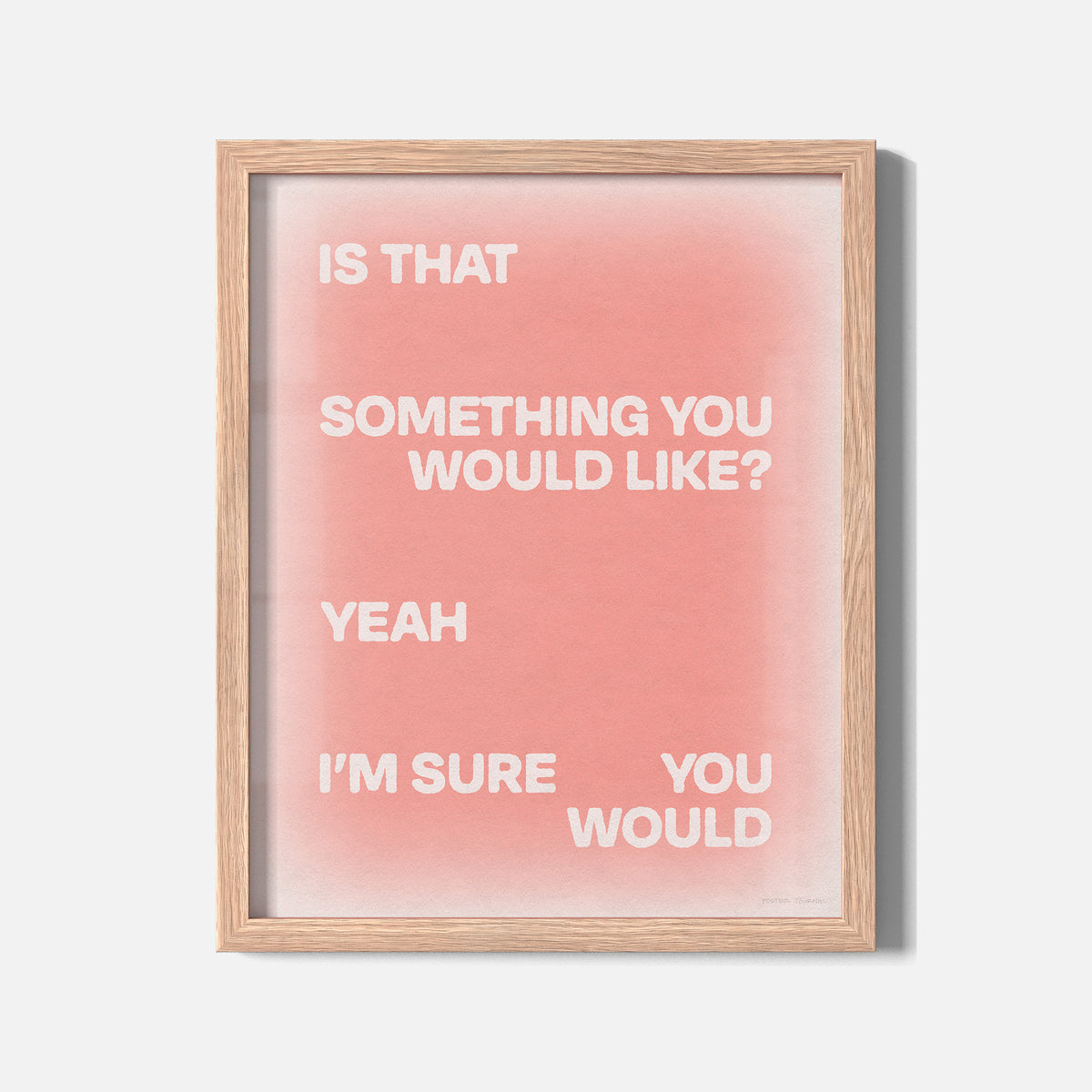 WOULD PRINT