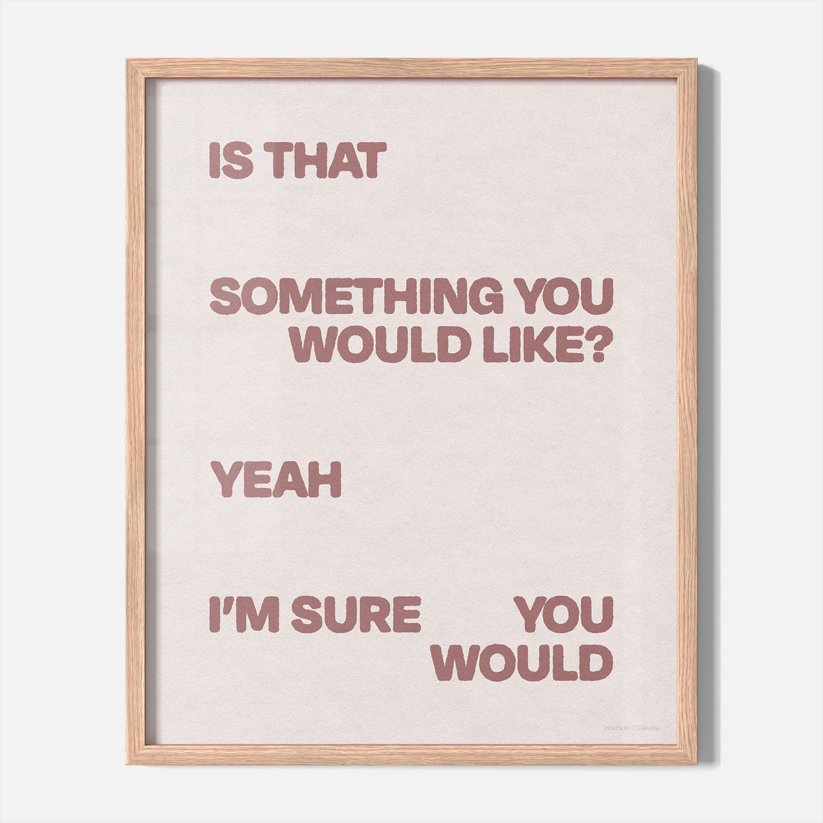 WOULD PRINT