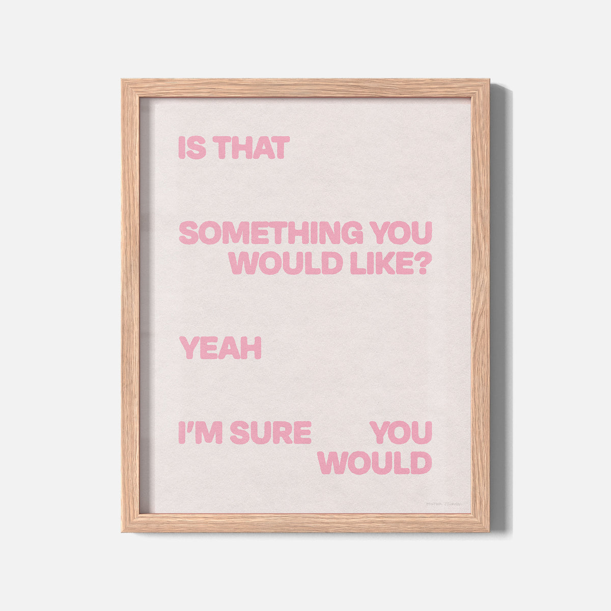 WOULD PRINT