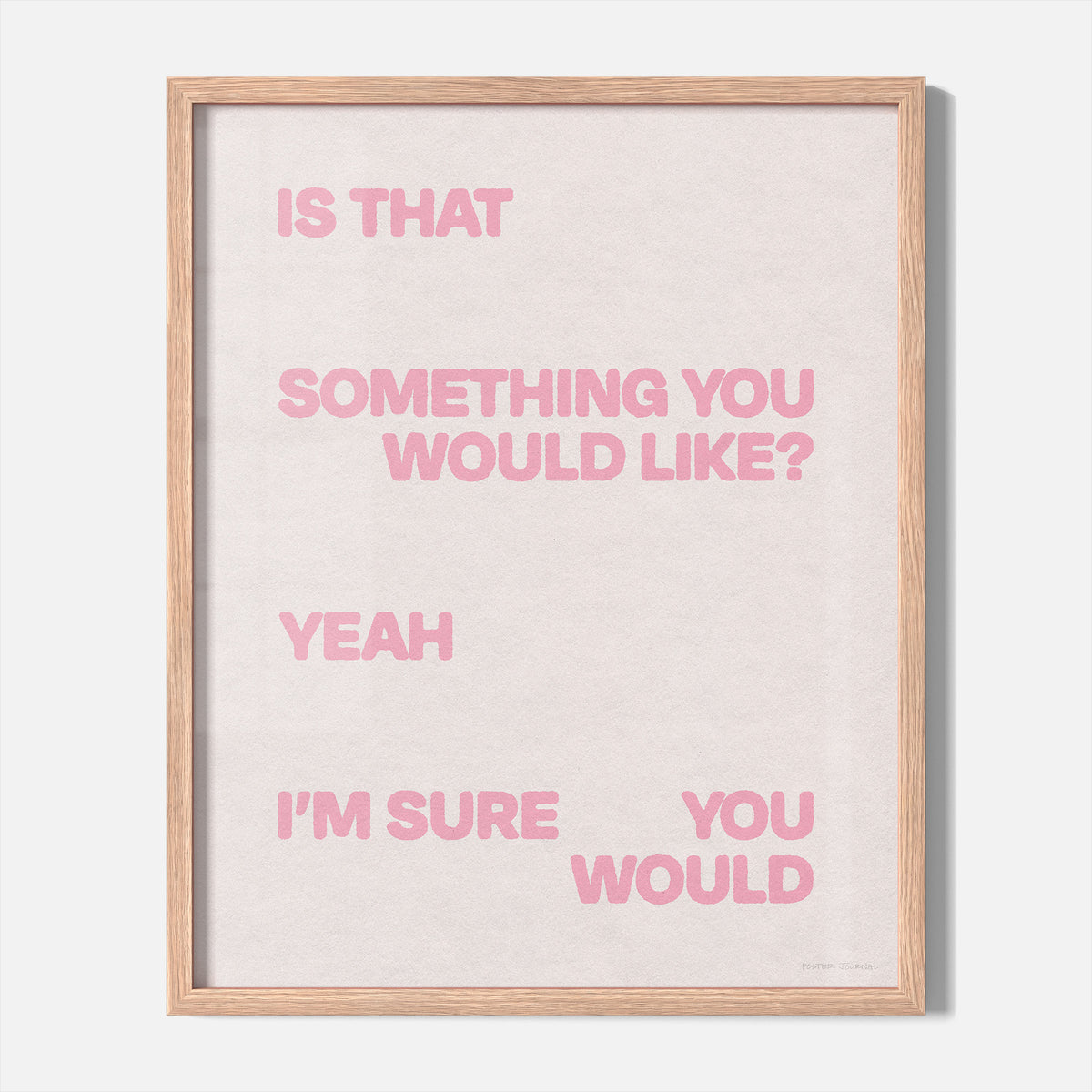 WOULD PRINT