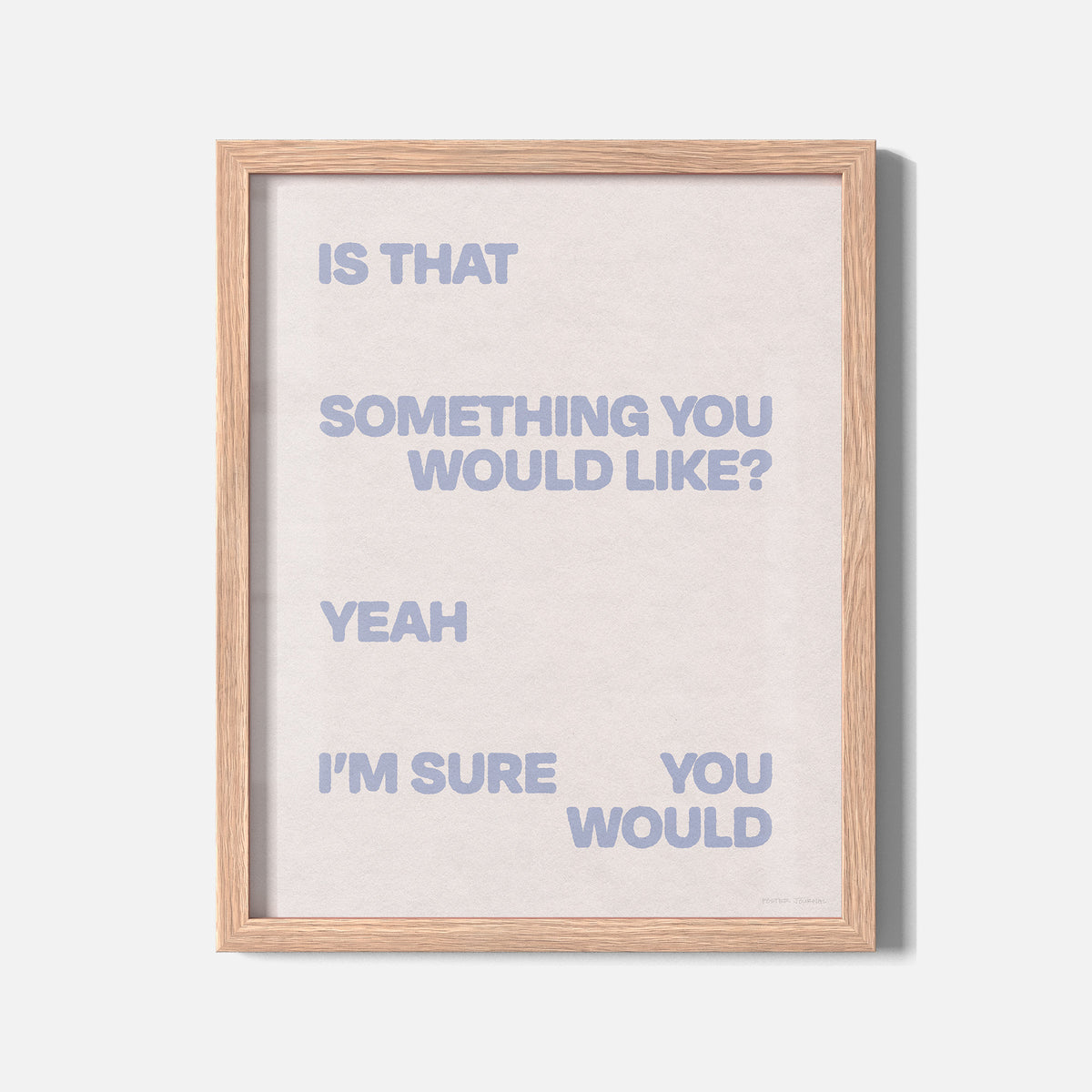 WOULD PRINT