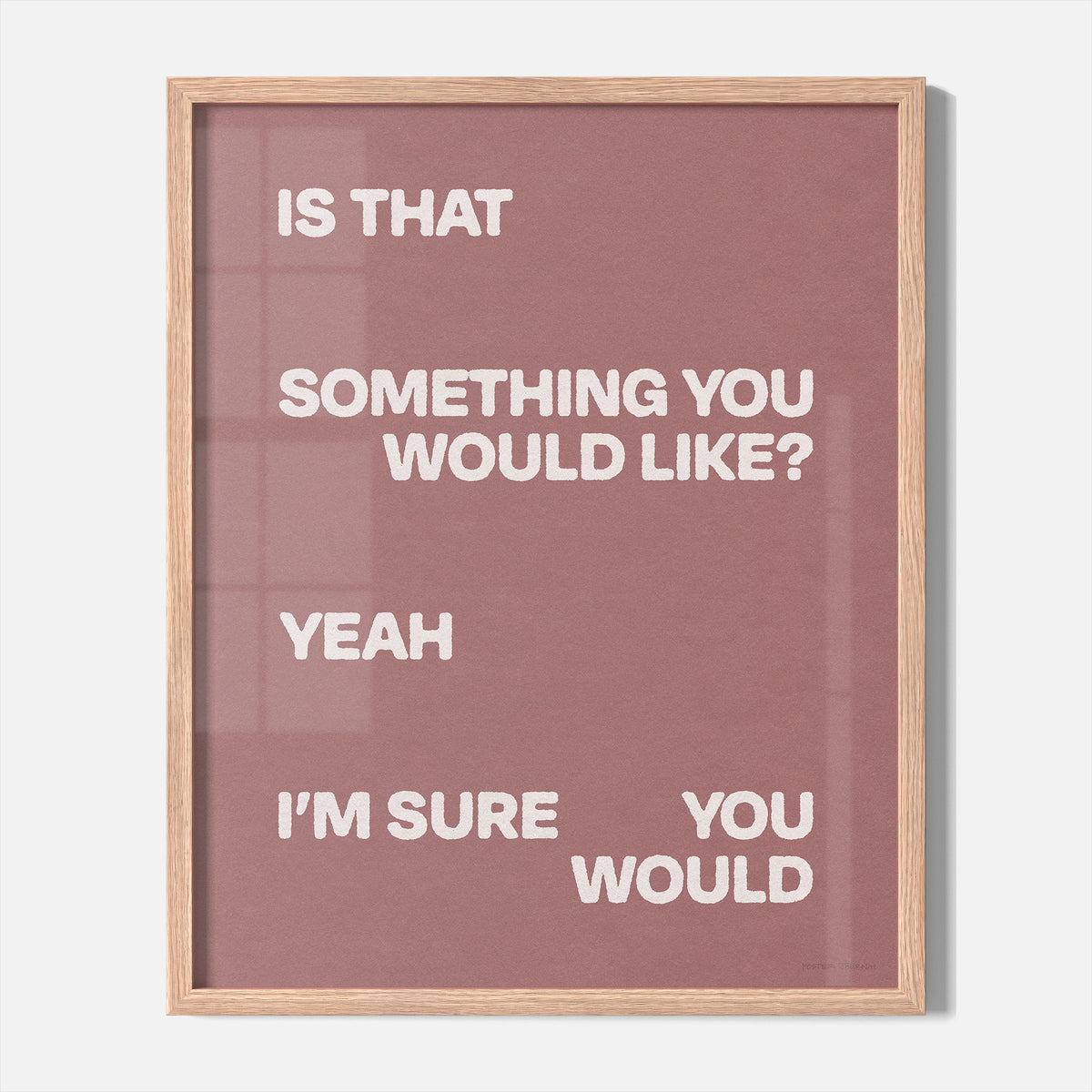 WOULD PRINT