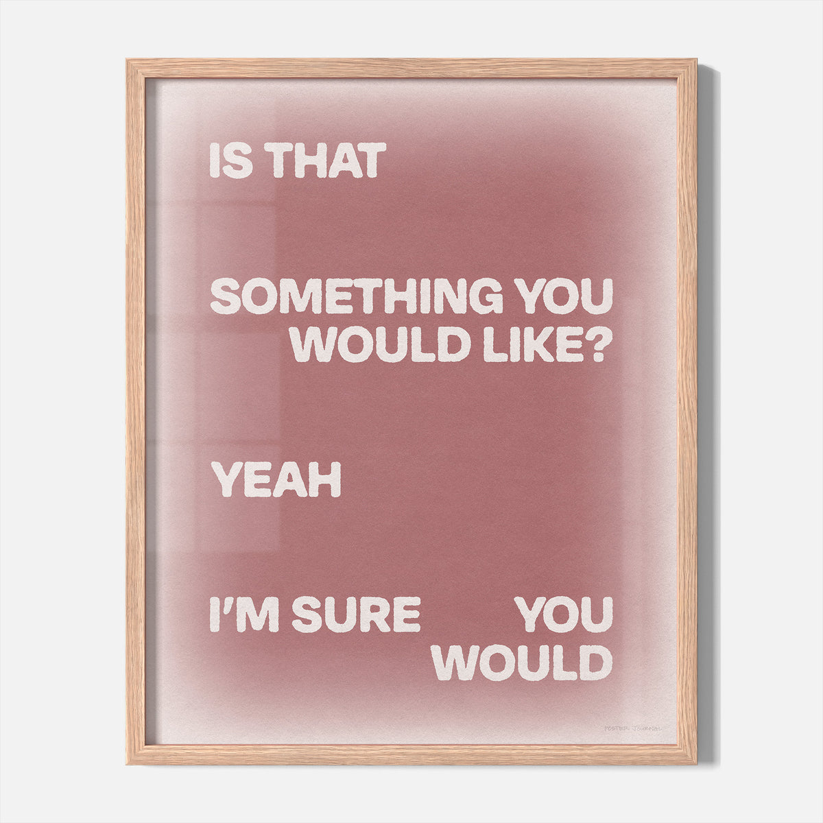 WOULD PRINT