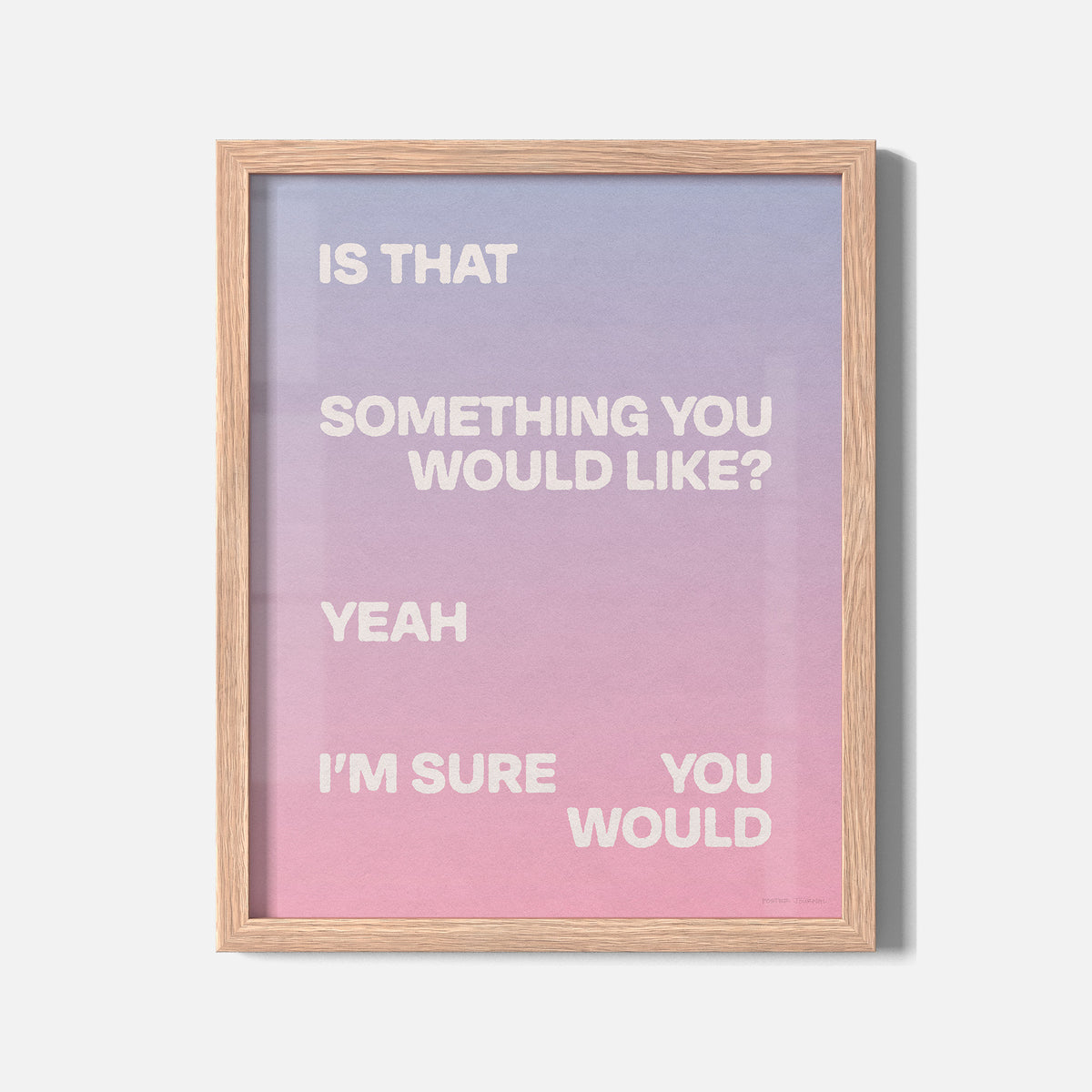 WOULD PRINT