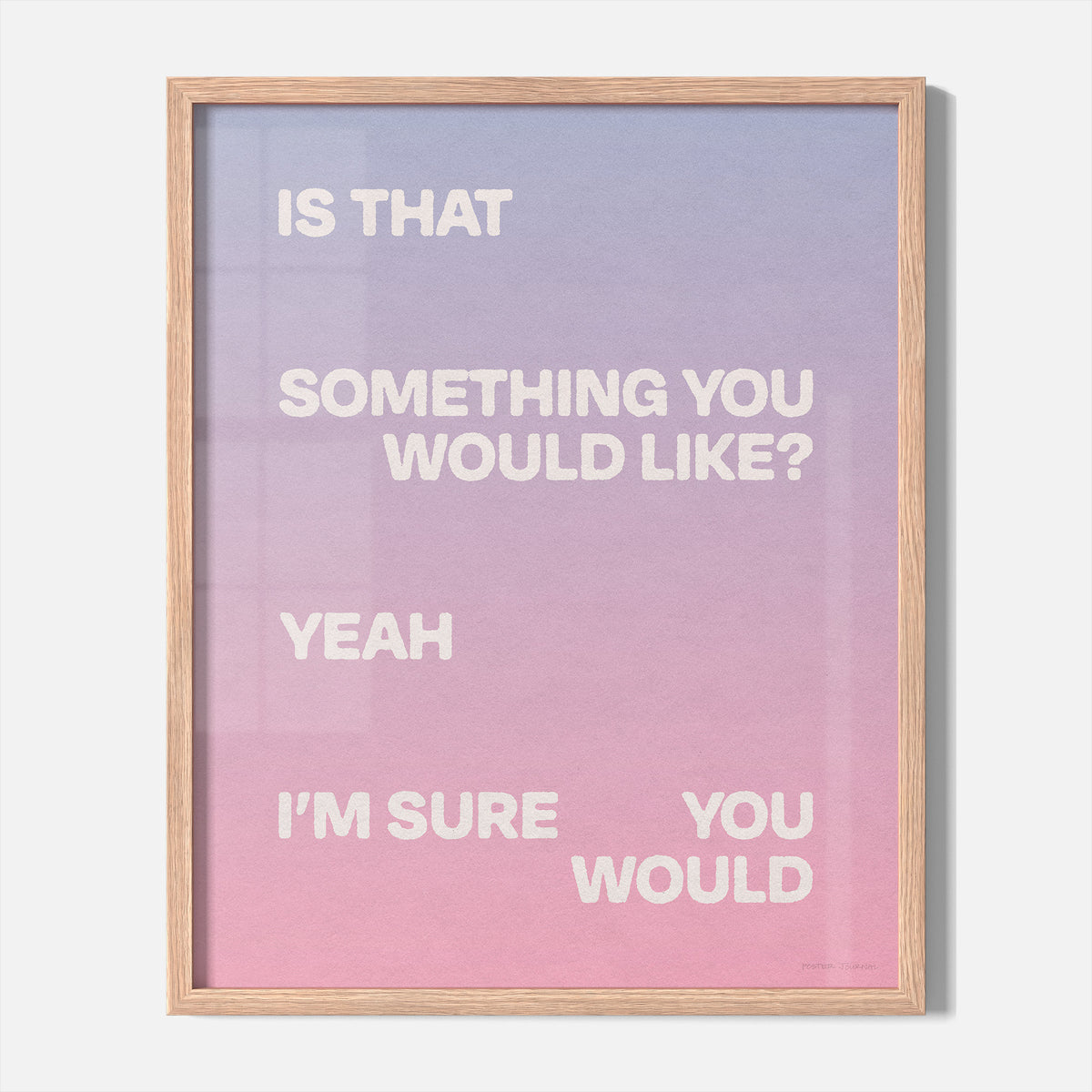 WOULD PRINT