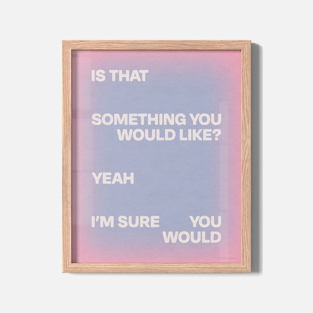 WOULD PRINT