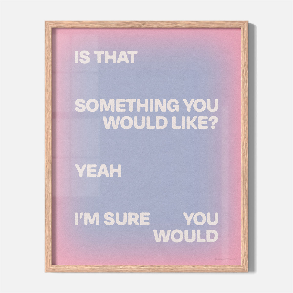WOULD PRINT
