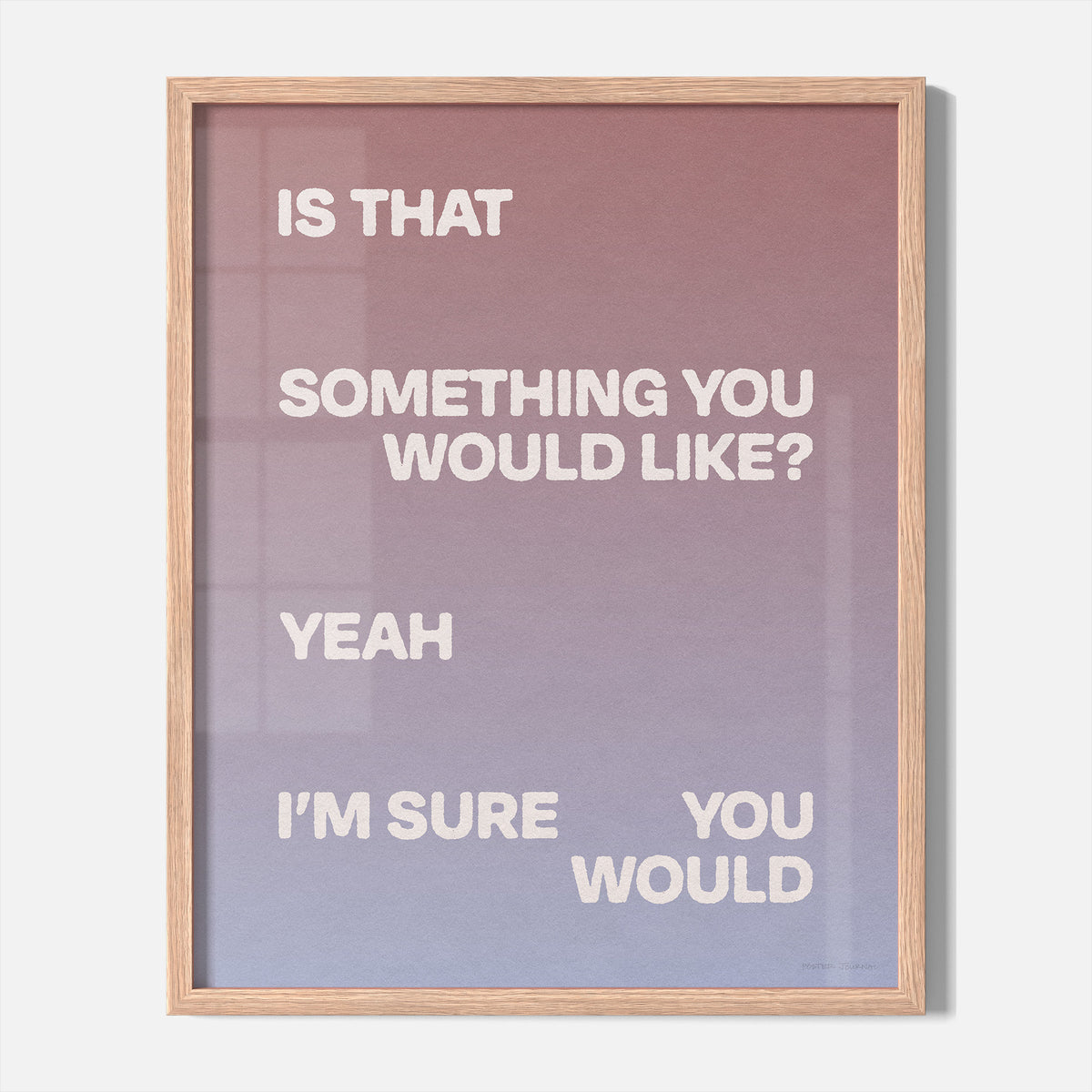 WOULD PRINT