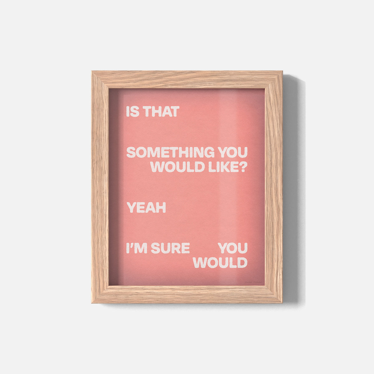 WOULD PRINT