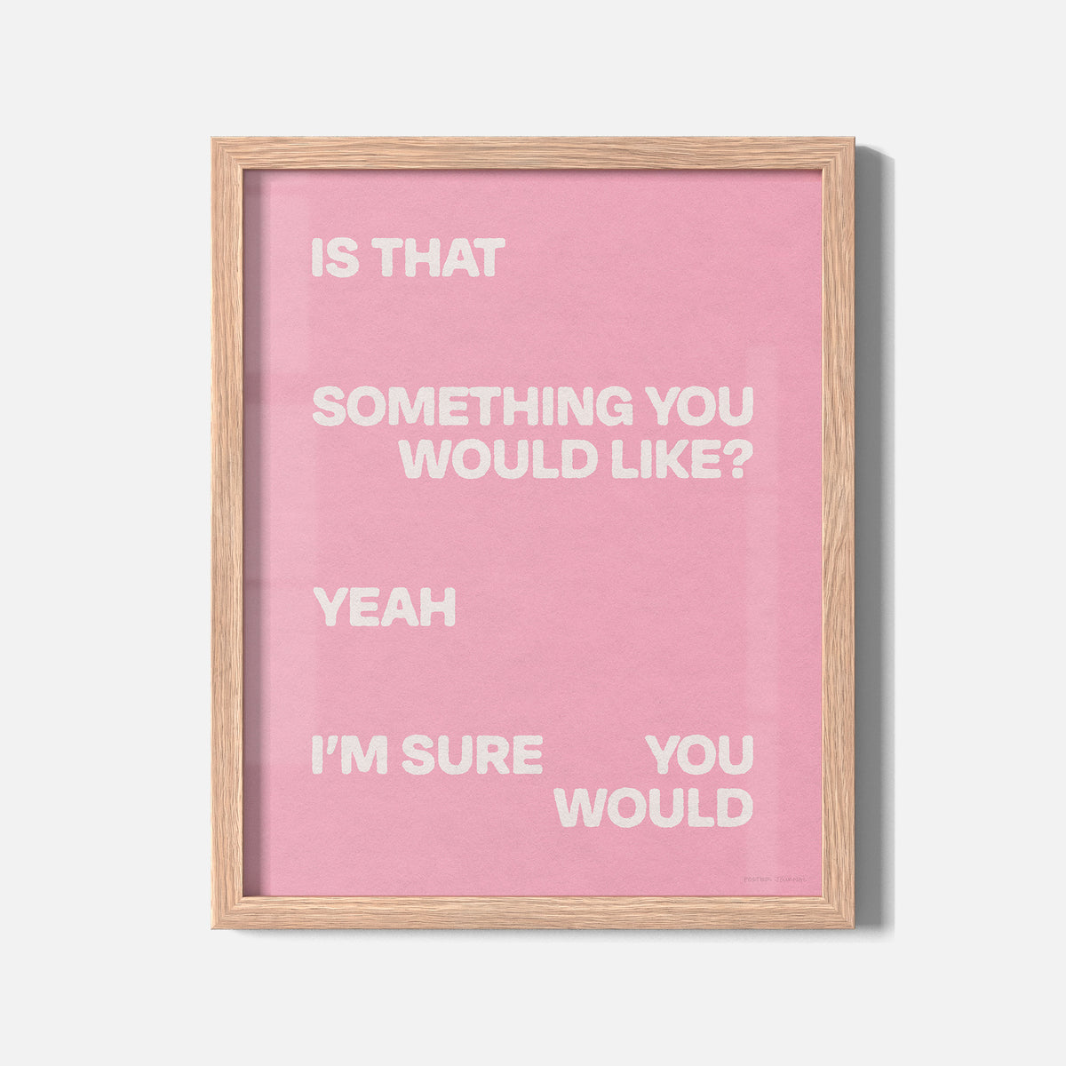 WOULD PRINT