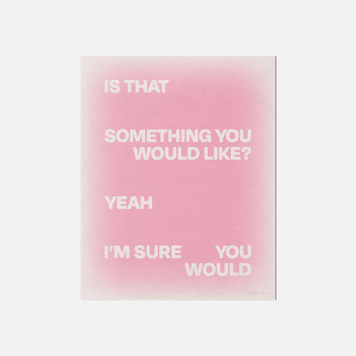 WOULD PRINT