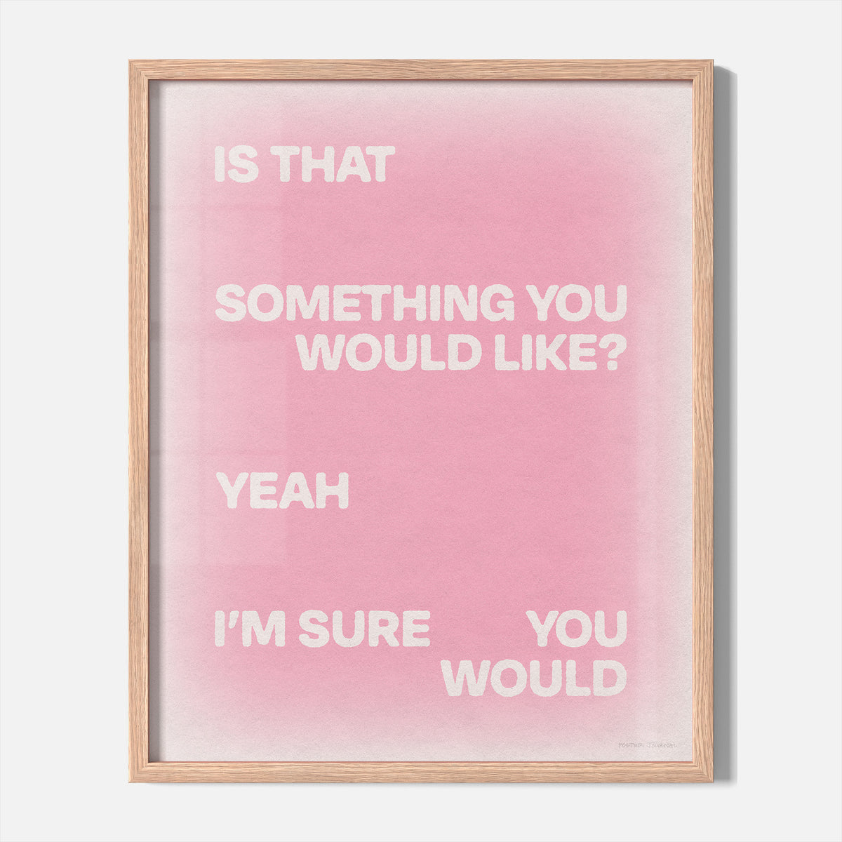 WOULD PRINT