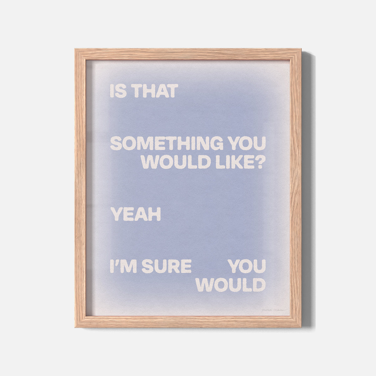 WOULD PRINT