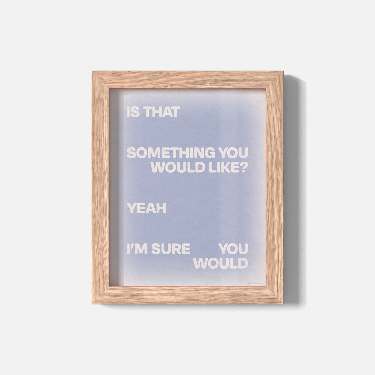 WOULD PRINT