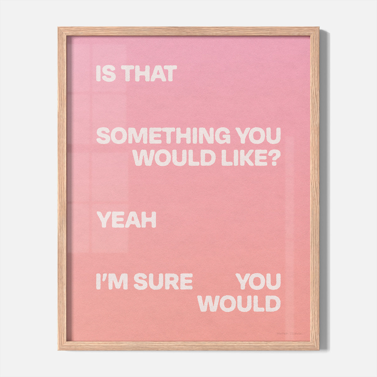 WOULD PRINT