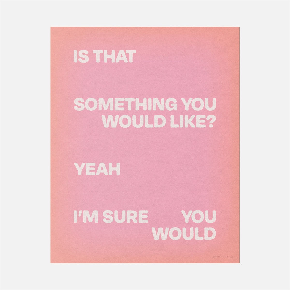WOULD PRINT
