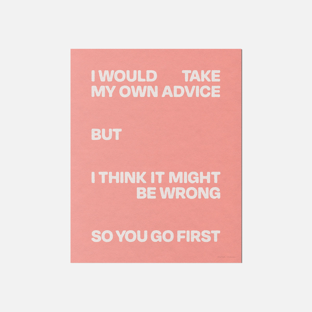 WRONG PRINT
