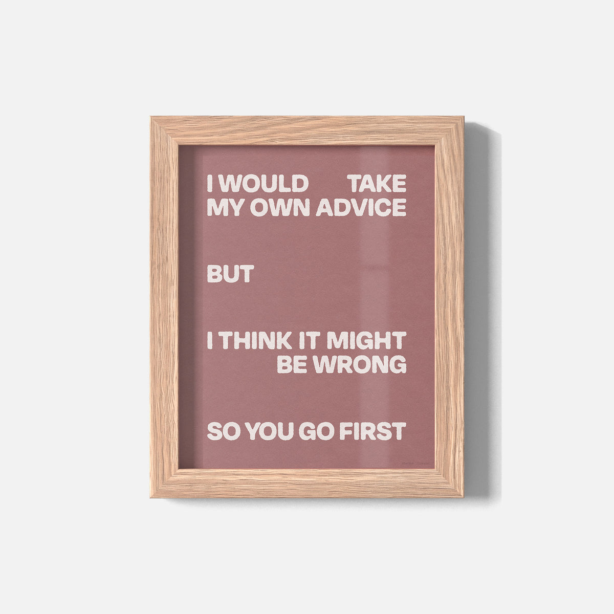 WRONG PRINT