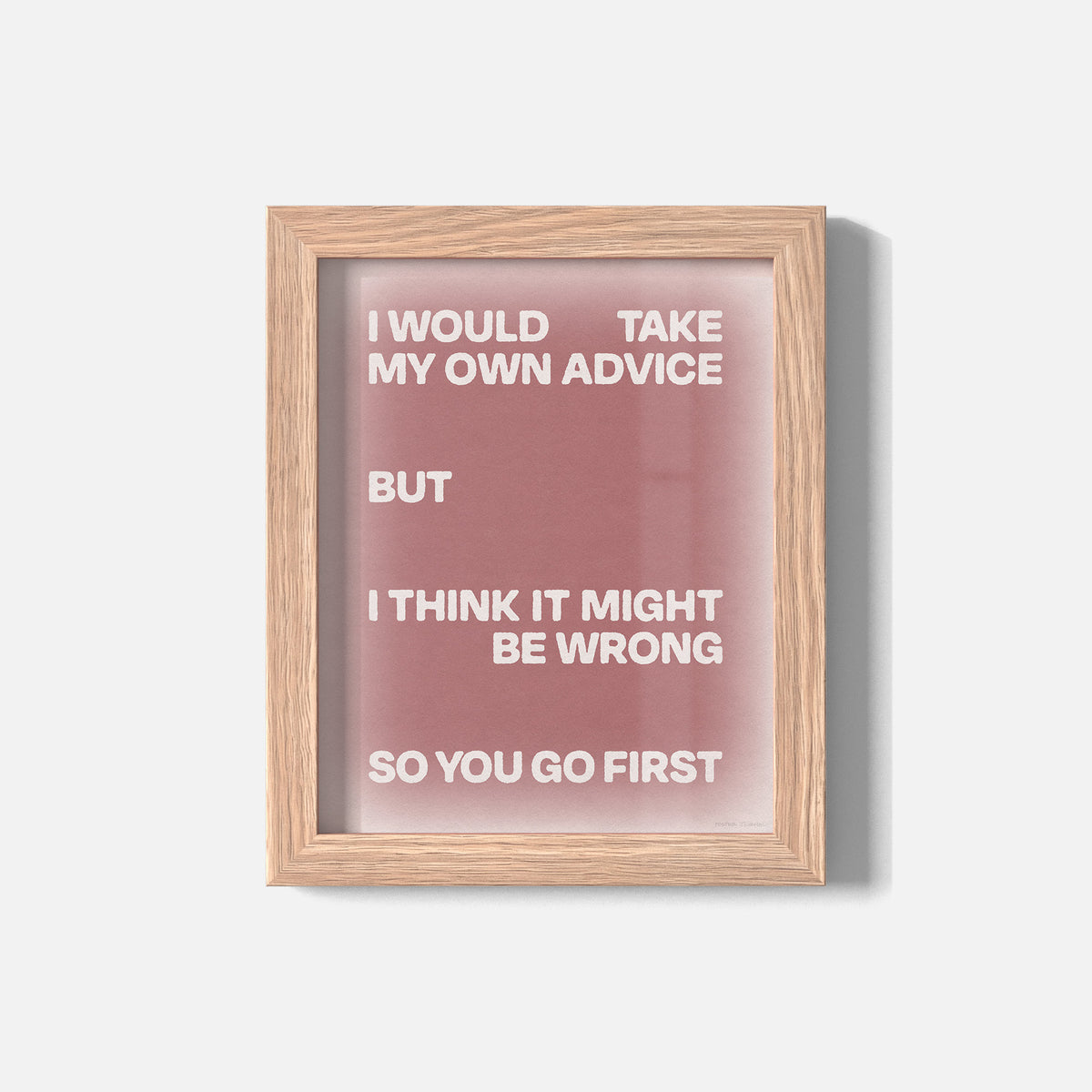 WRONG PRINT