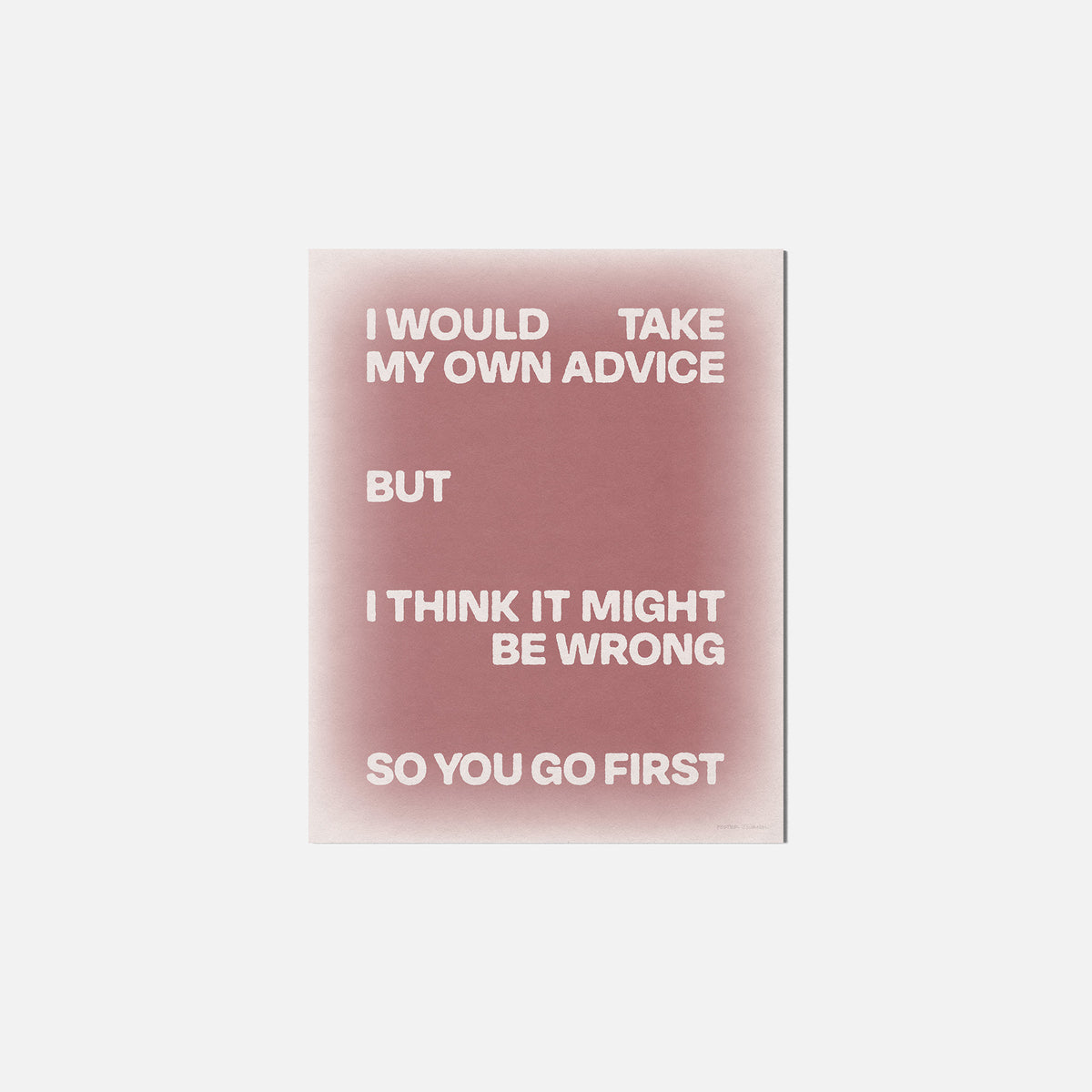 WRONG PRINT