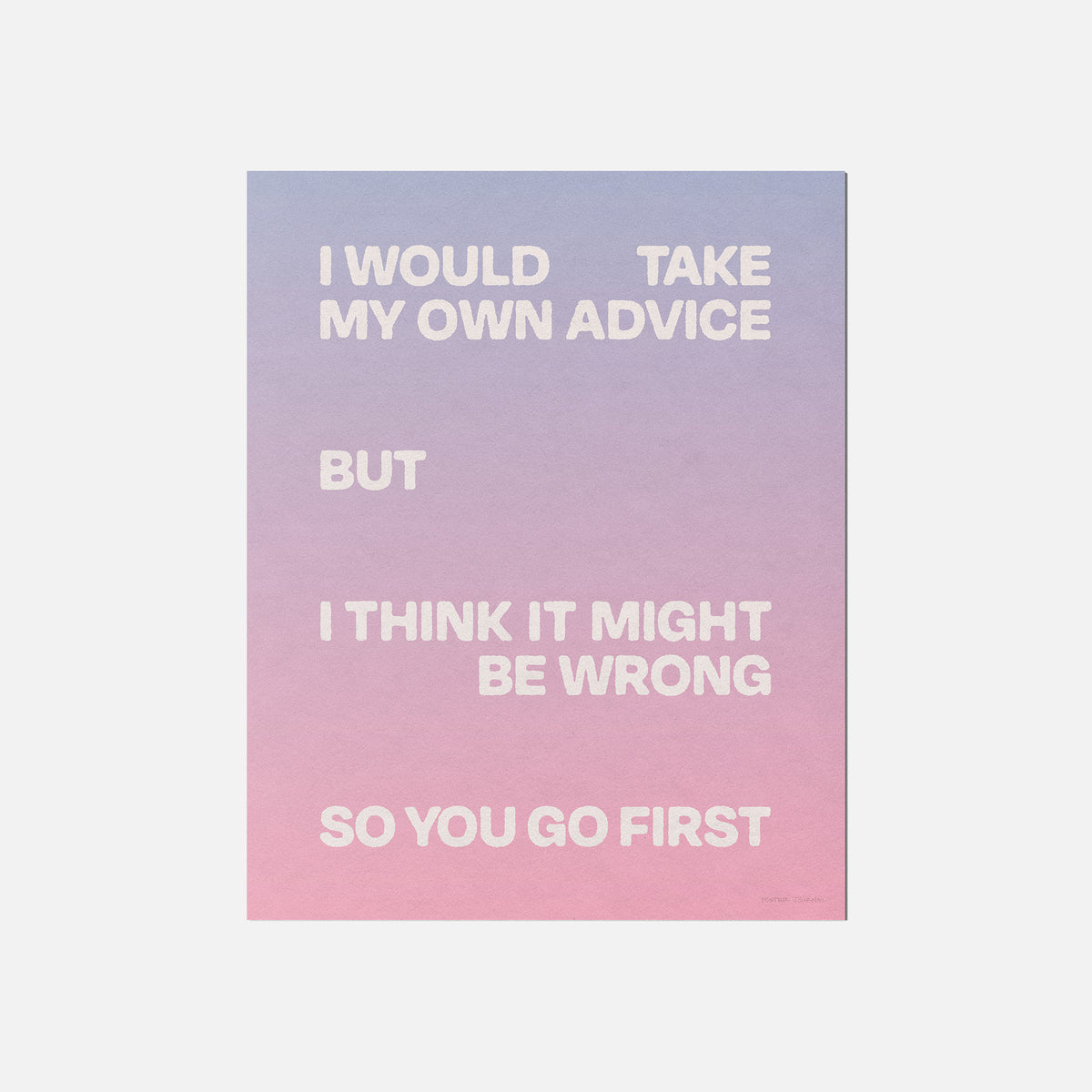 WRONG PRINT