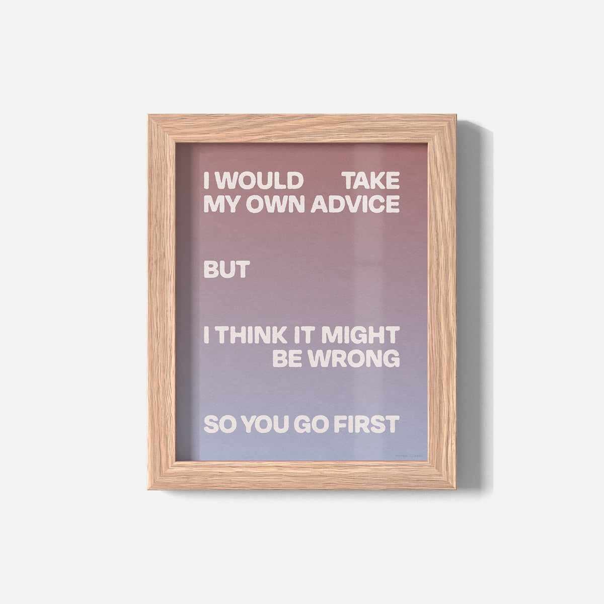 WRONG PRINT