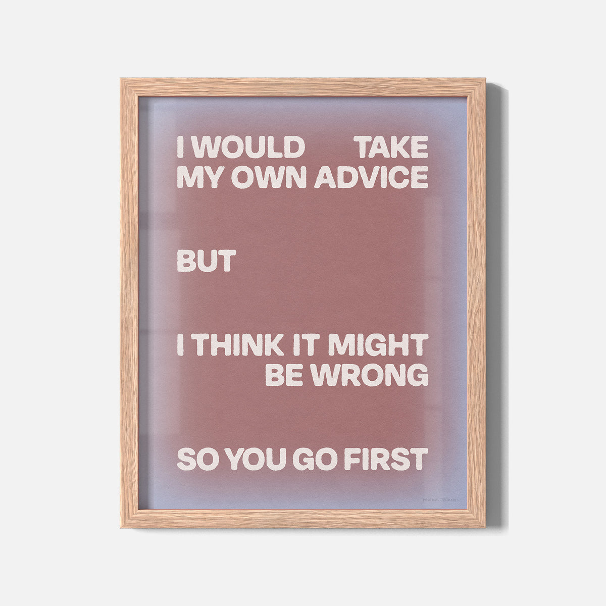 WRONG PRINT