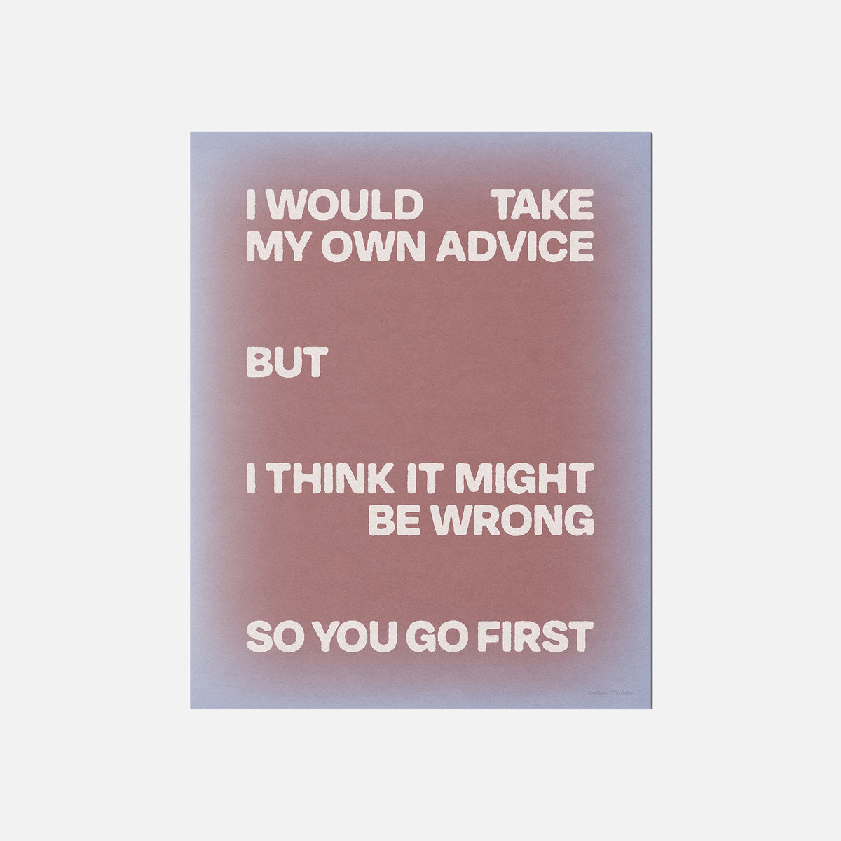 WRONG PRINT