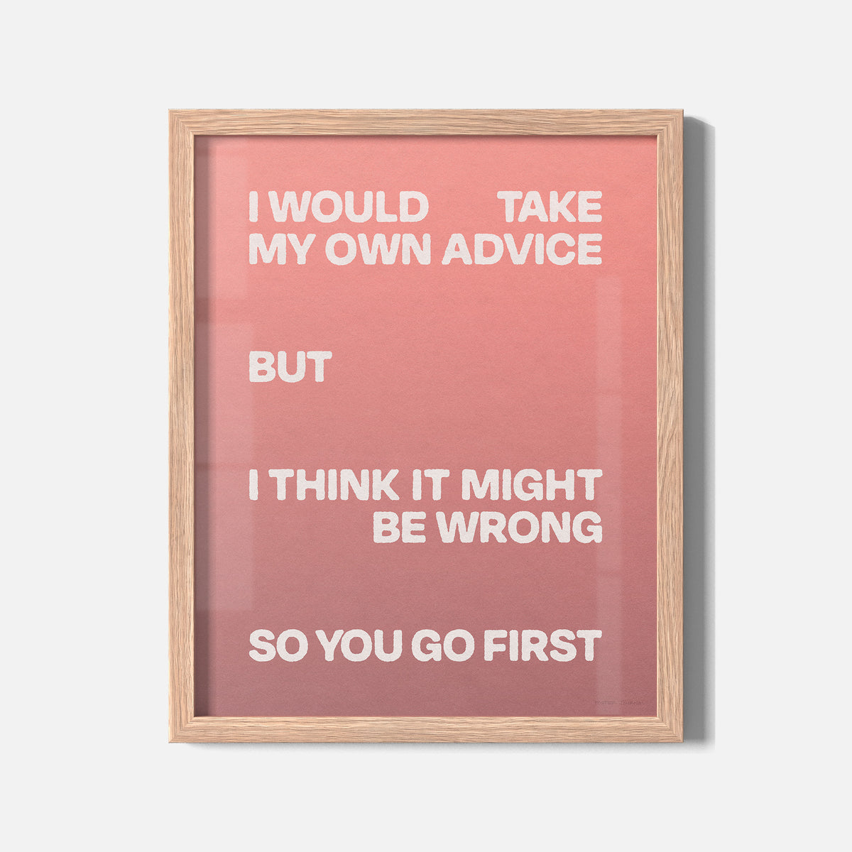 WRONG PRINT
