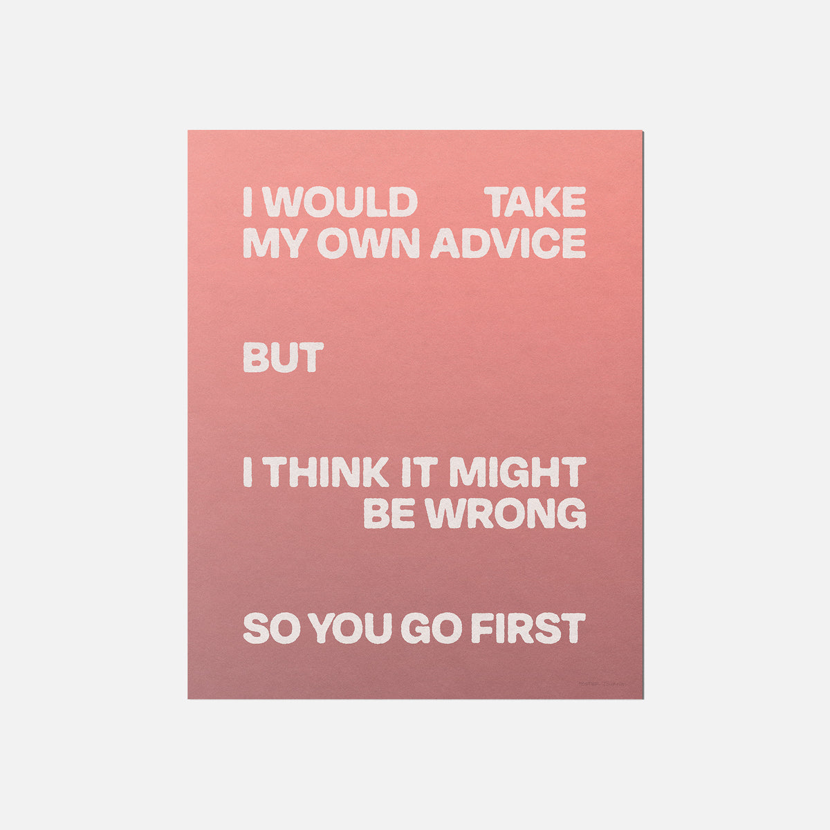 WRONG PRINT