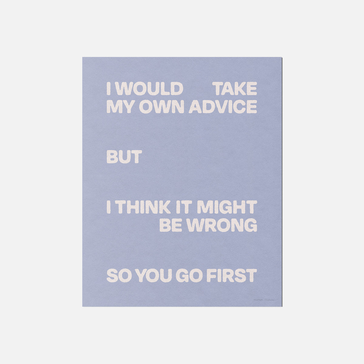 WRONG PRINT
