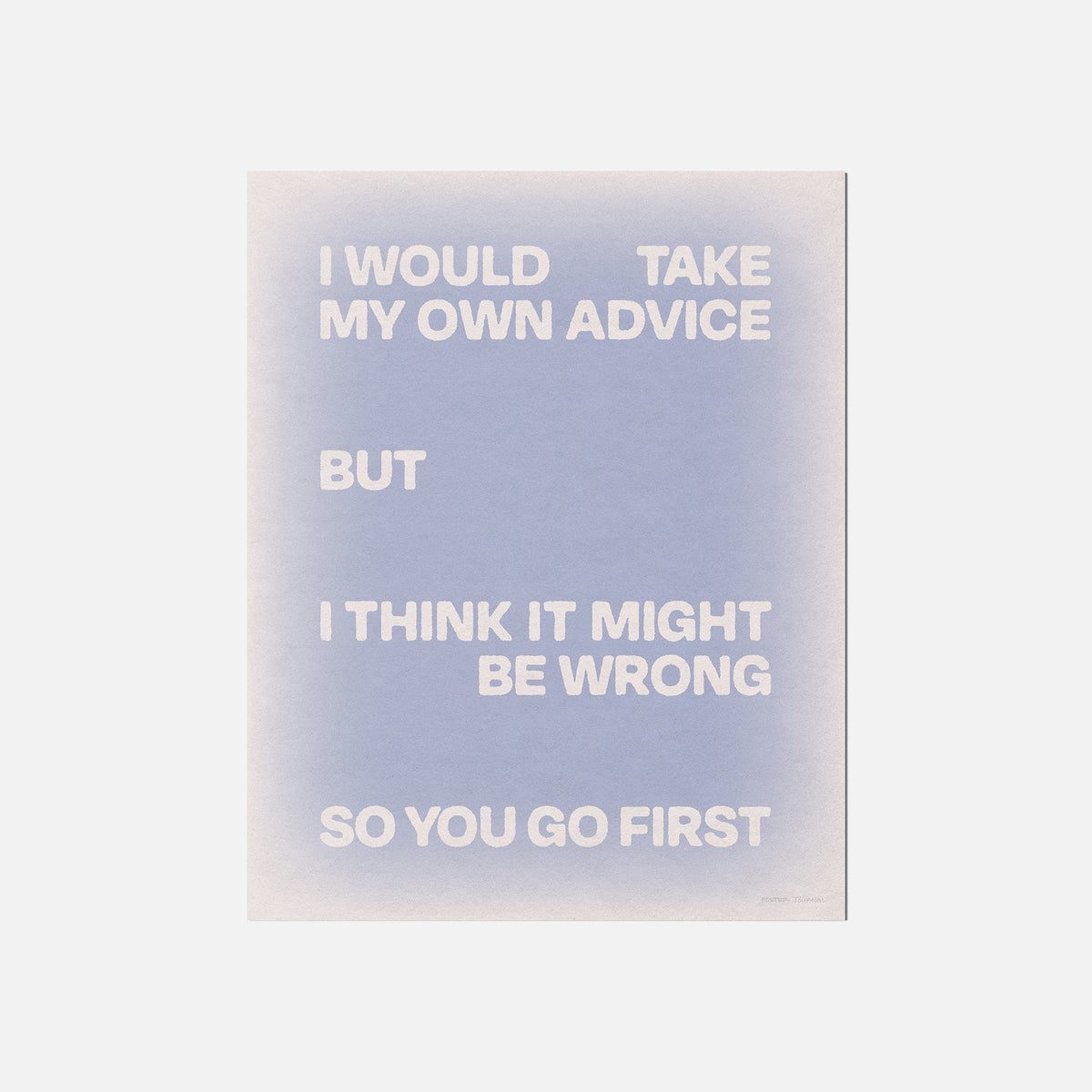 WRONG PRINT