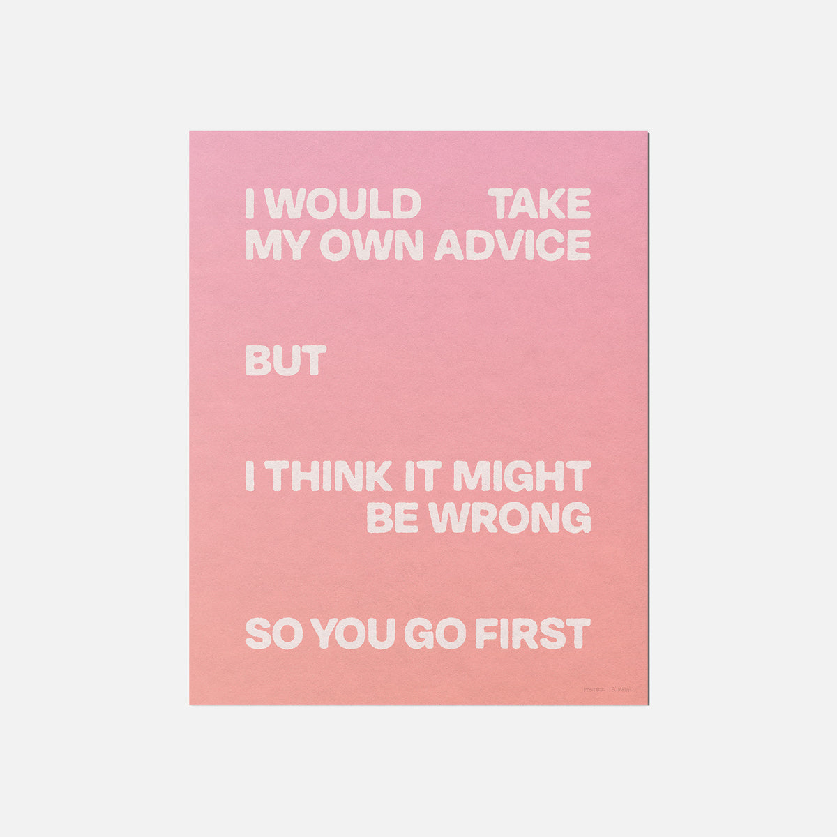 WRONG PRINT