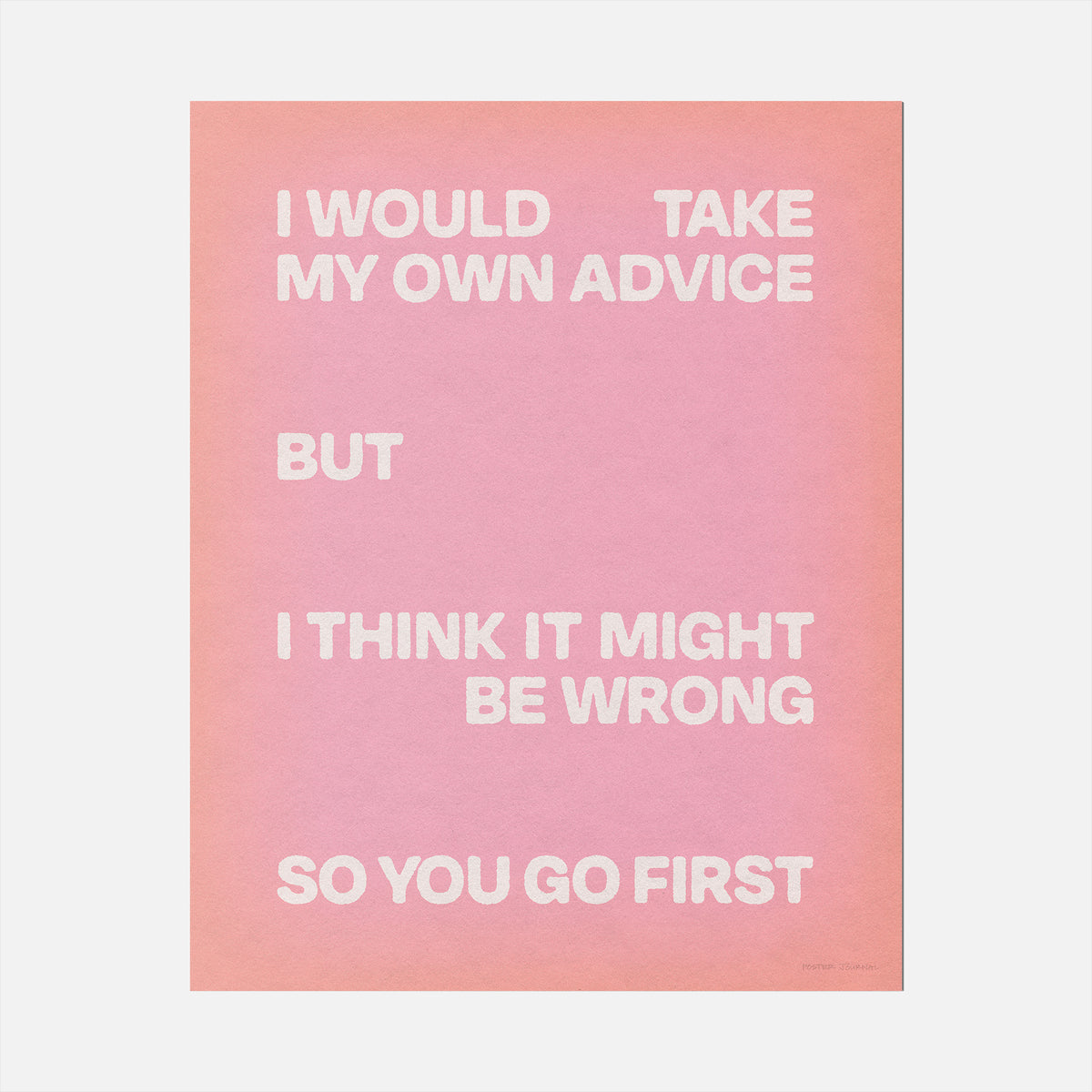 WRONG PRINT