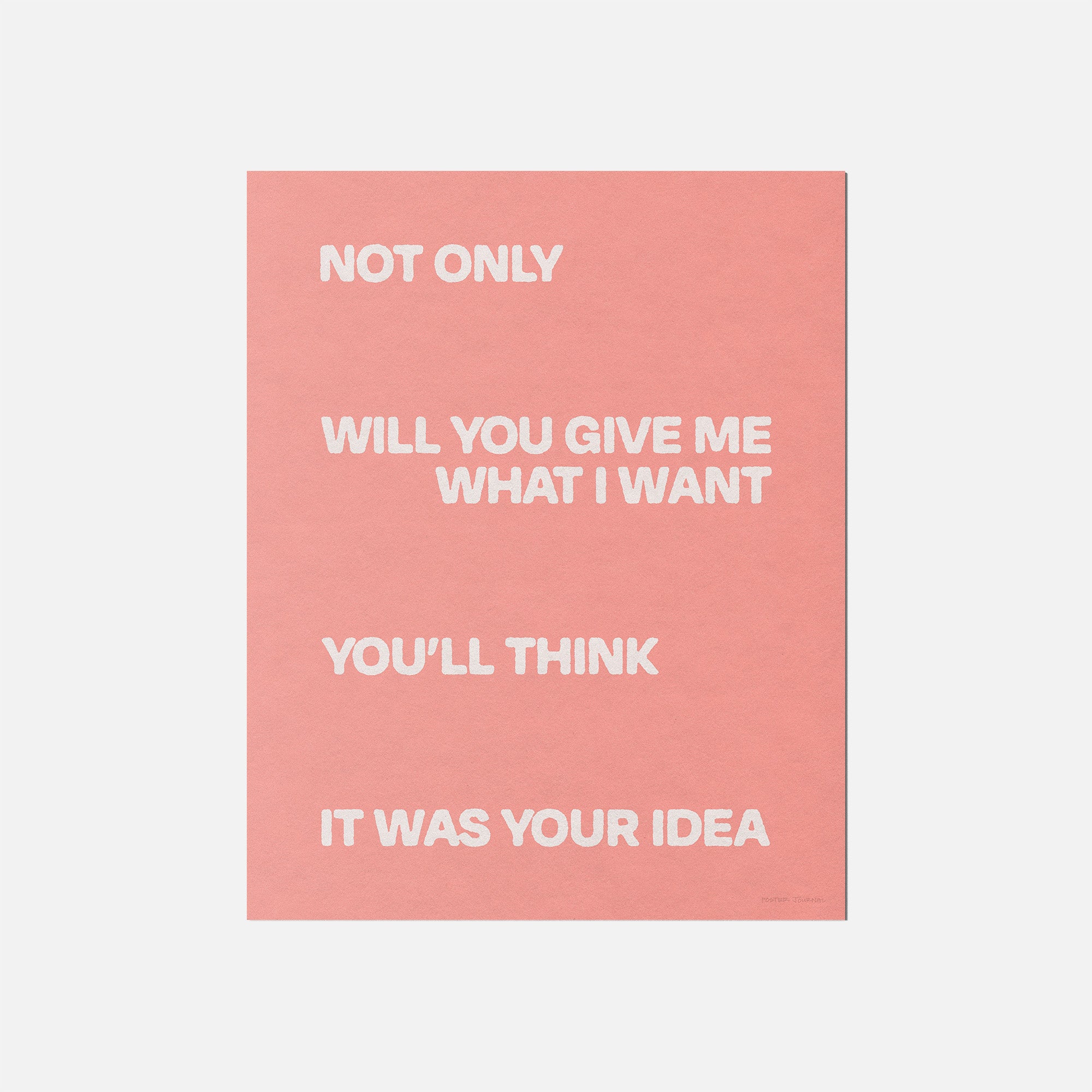 YOUR PRINT