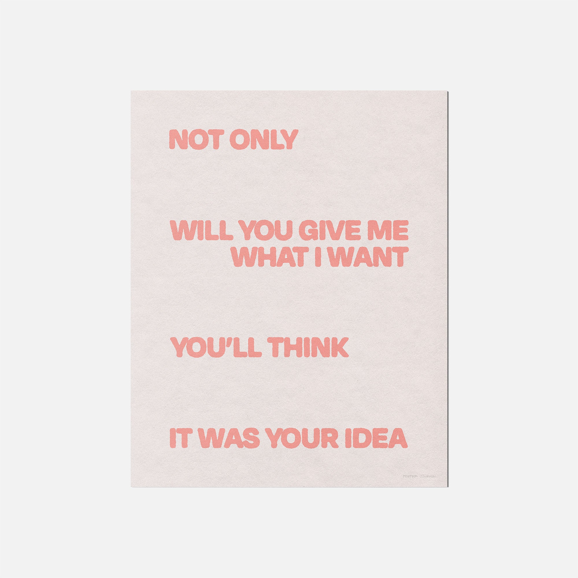YOUR PRINT