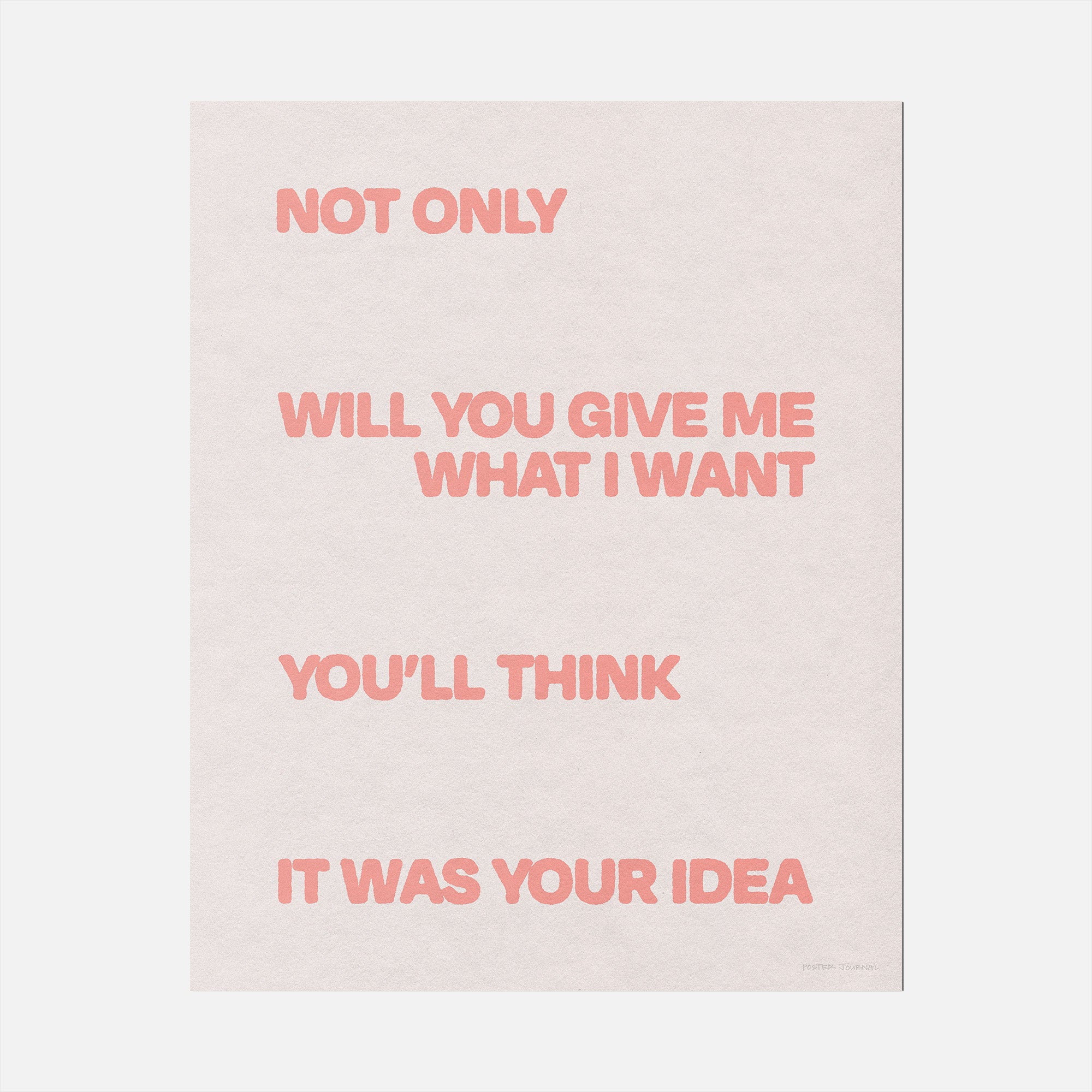 YOUR PRINT