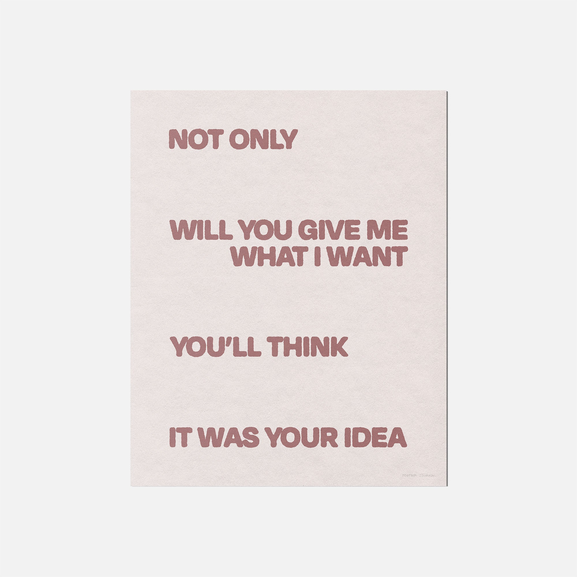 YOUR PRINT