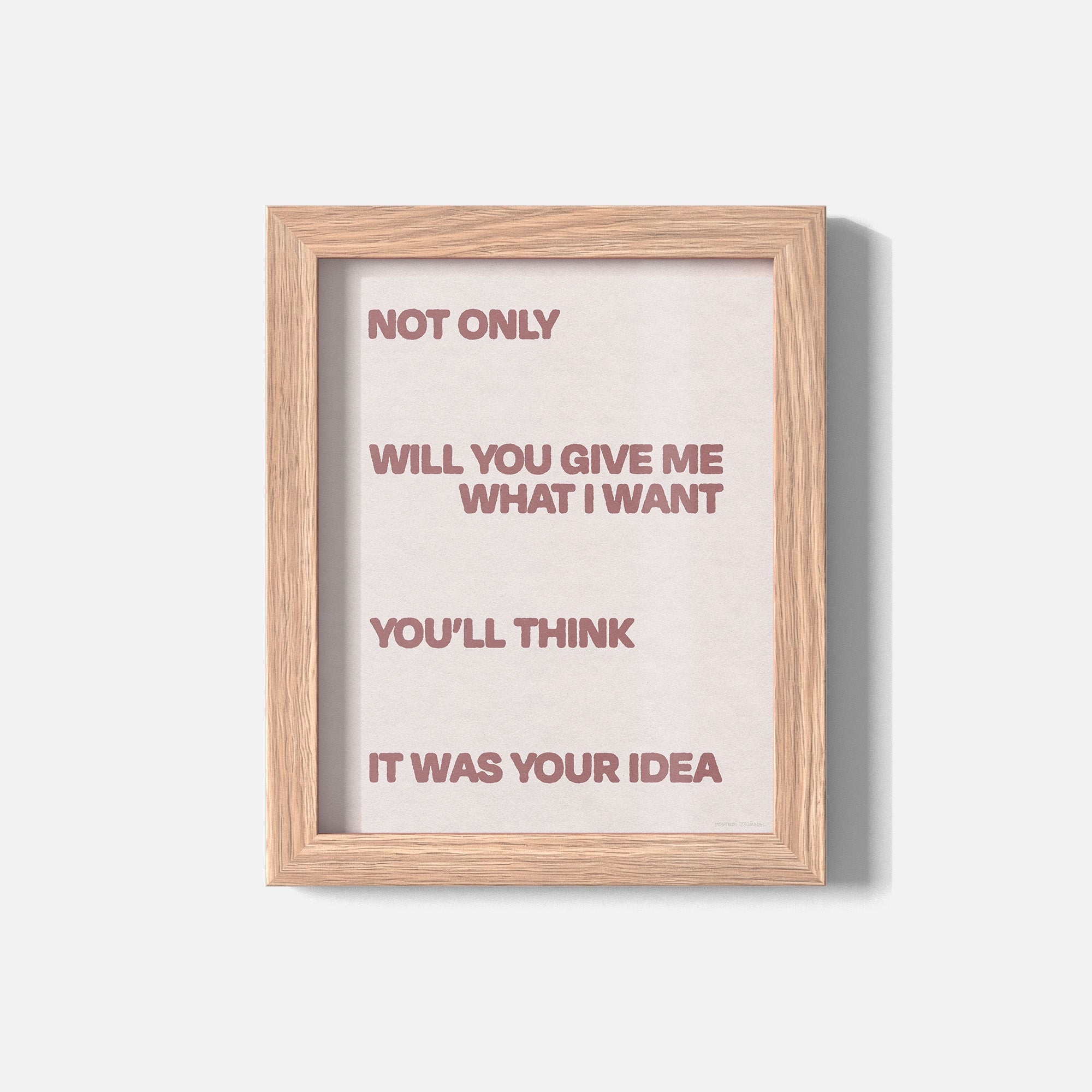 YOUR PRINT