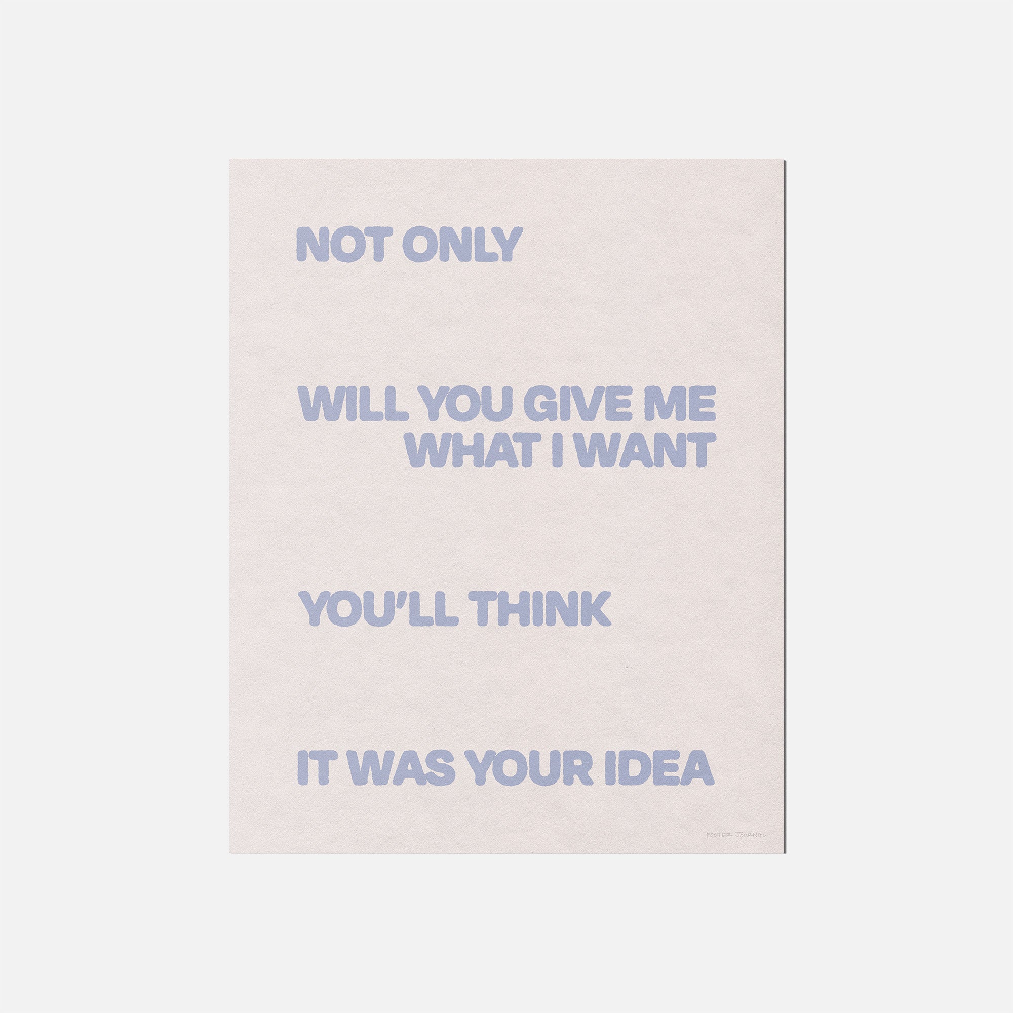 YOUR PRINT