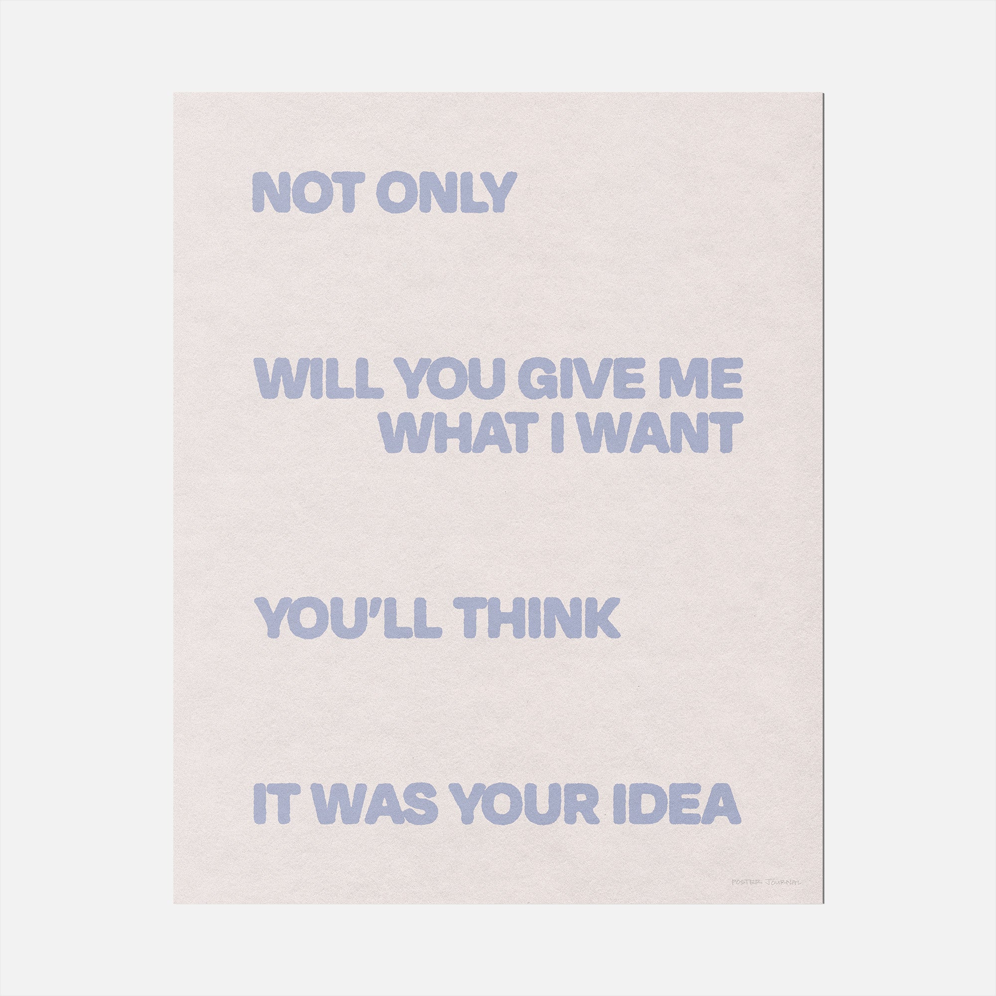 YOUR PRINT