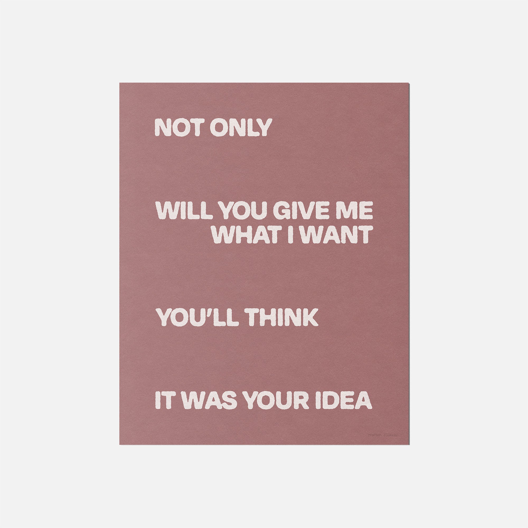YOUR PRINT