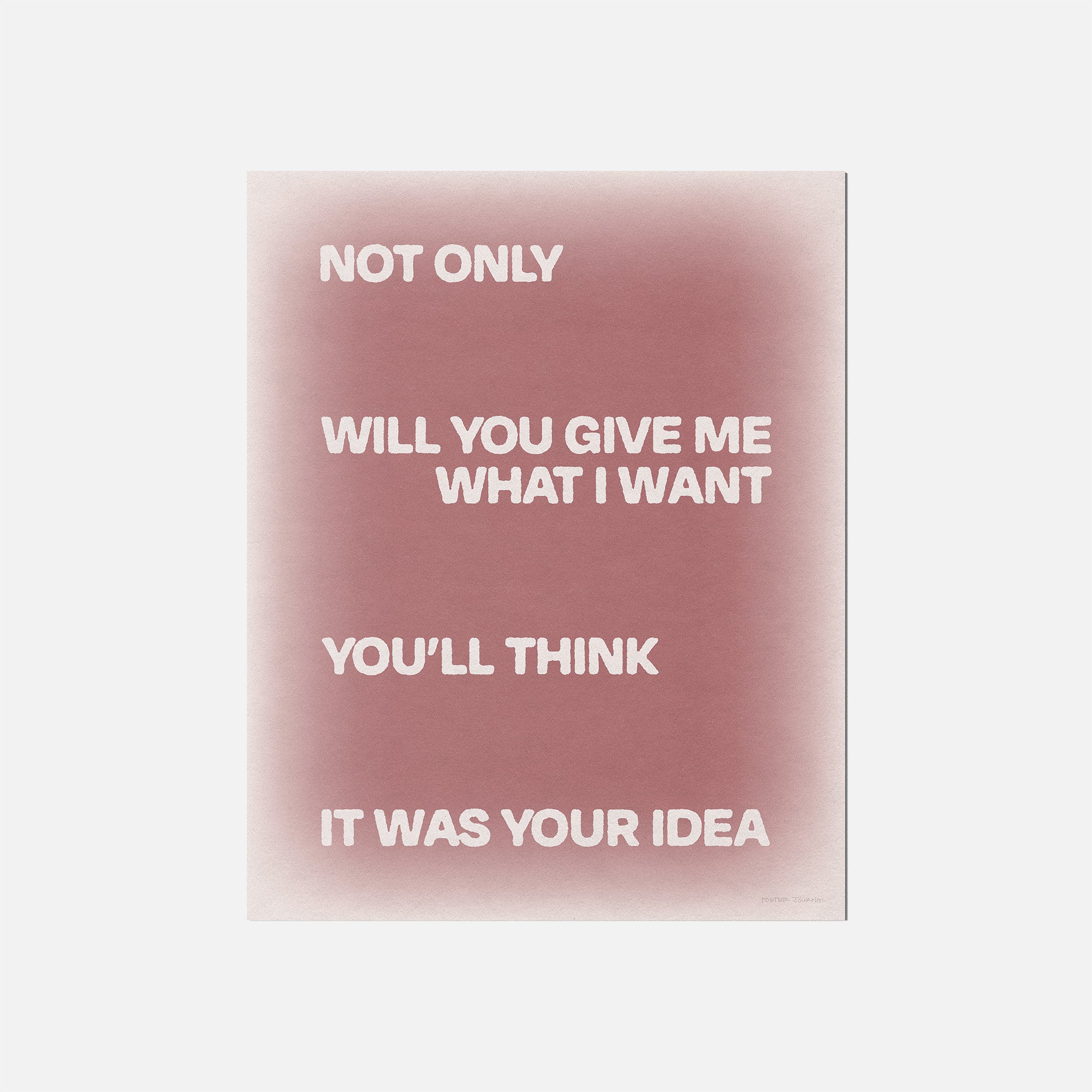 YOUR PRINT