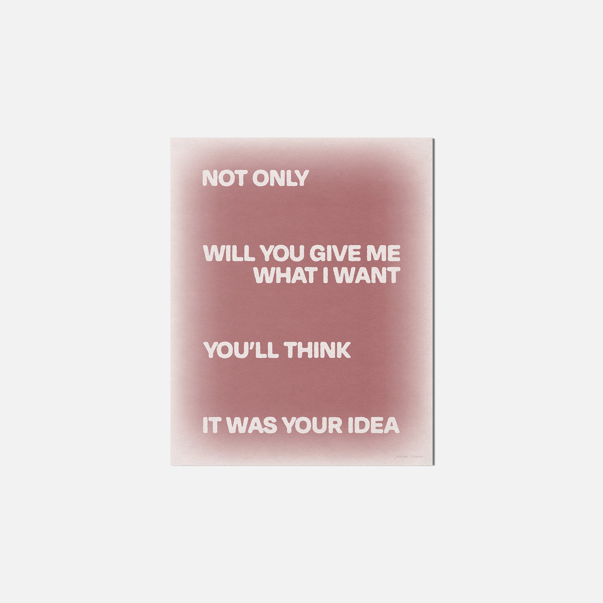 YOUR PRINT