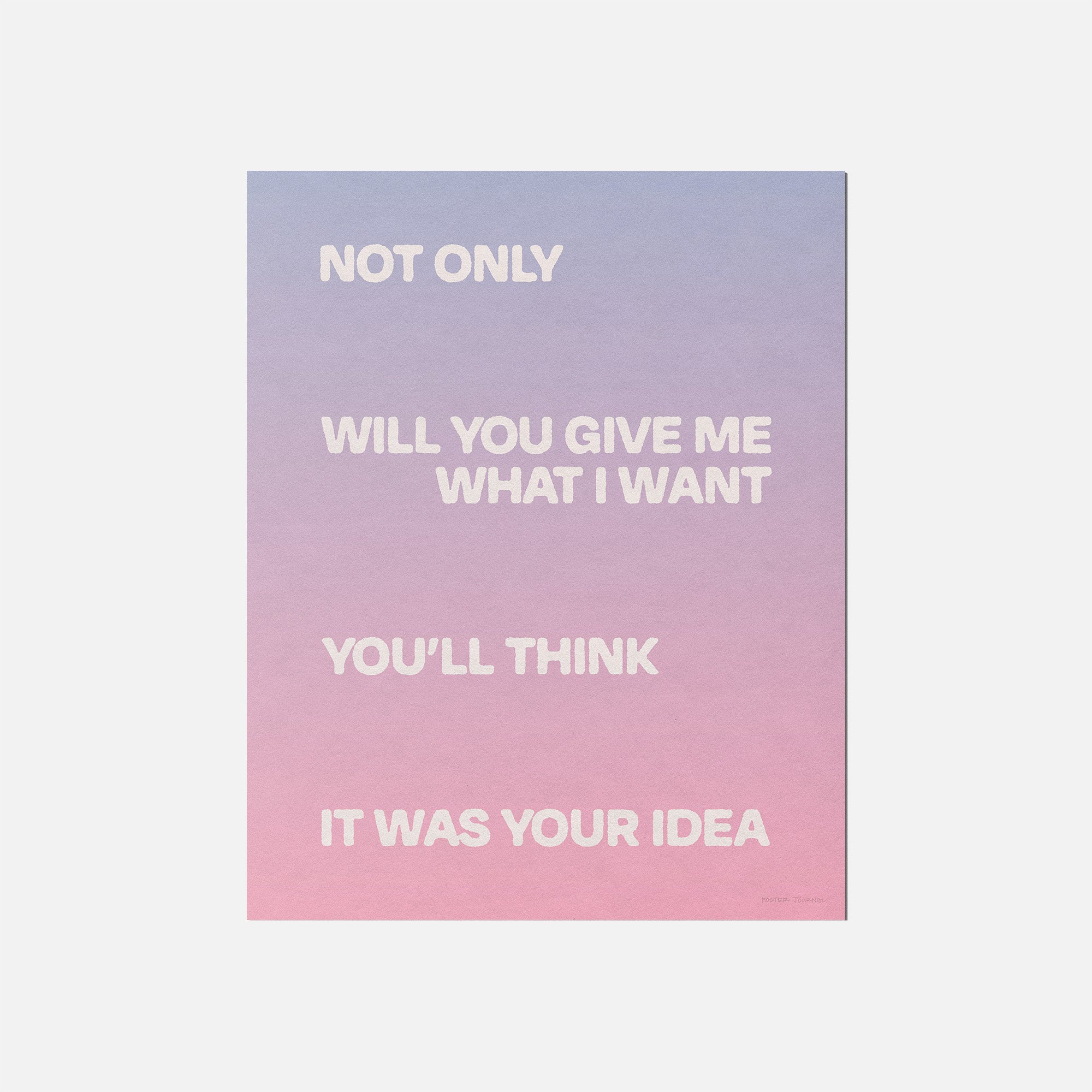 YOUR PRINT